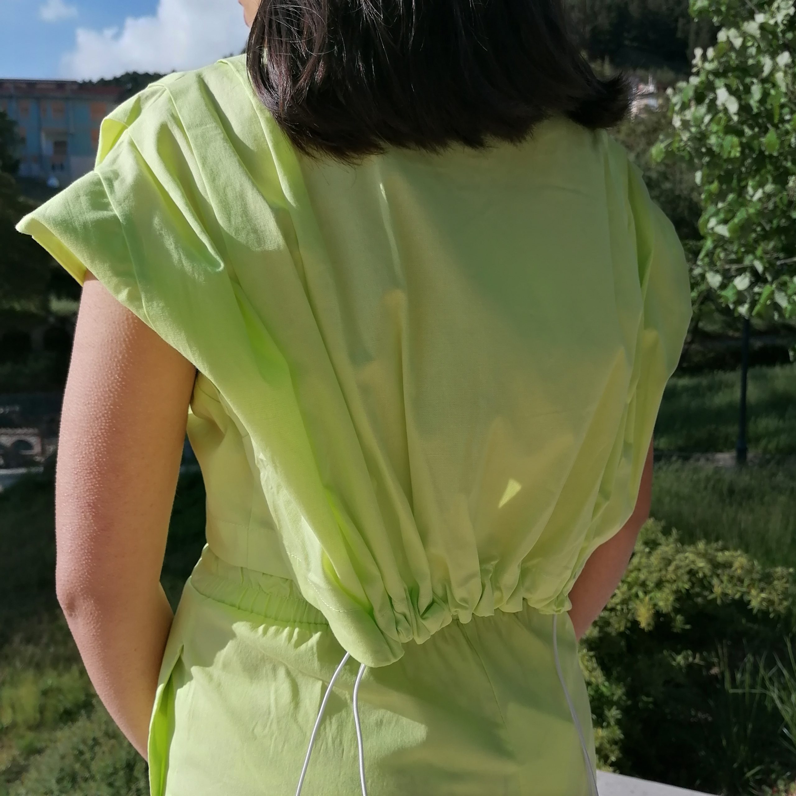 Camicia crop fluo_2